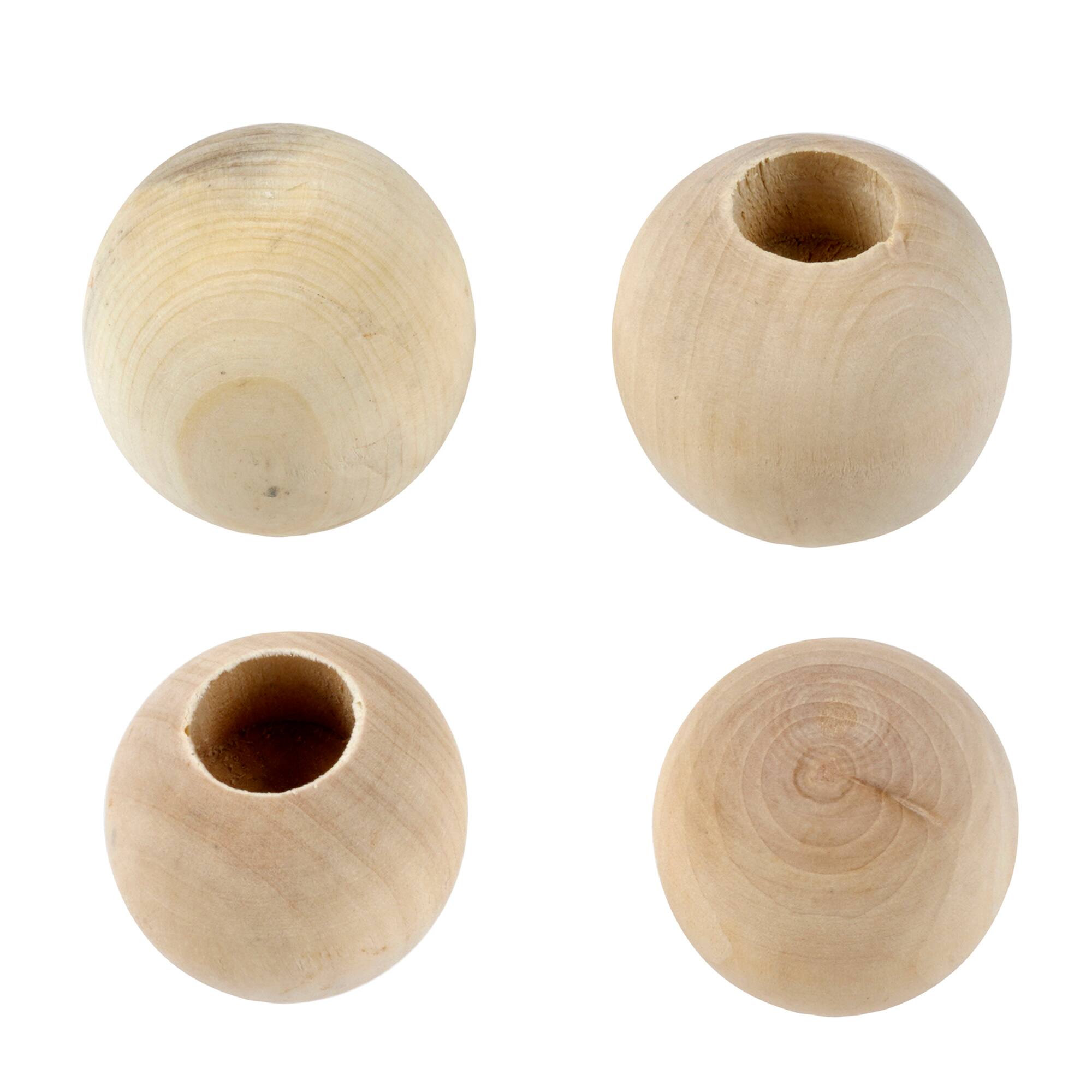 Wood Head Beads by Creatology™